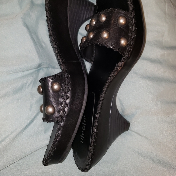 Nicole Leather 2" Heels - Picture 2 of 7